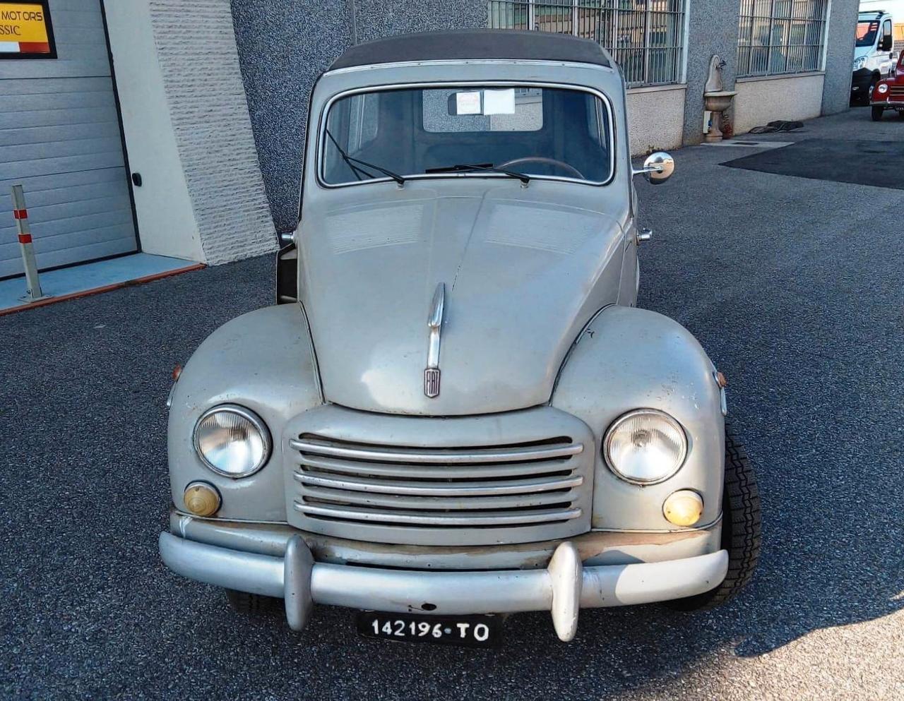 FIAT 500 C TOPOLINO GIARDINETTA BELVEDERE - ASI - 1953