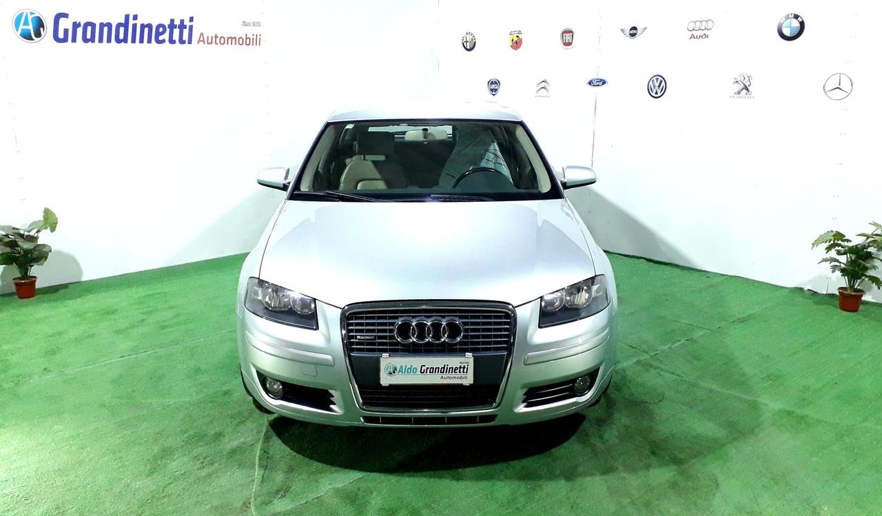 audi a3 2.0 140cv QUATTRO anno 2006