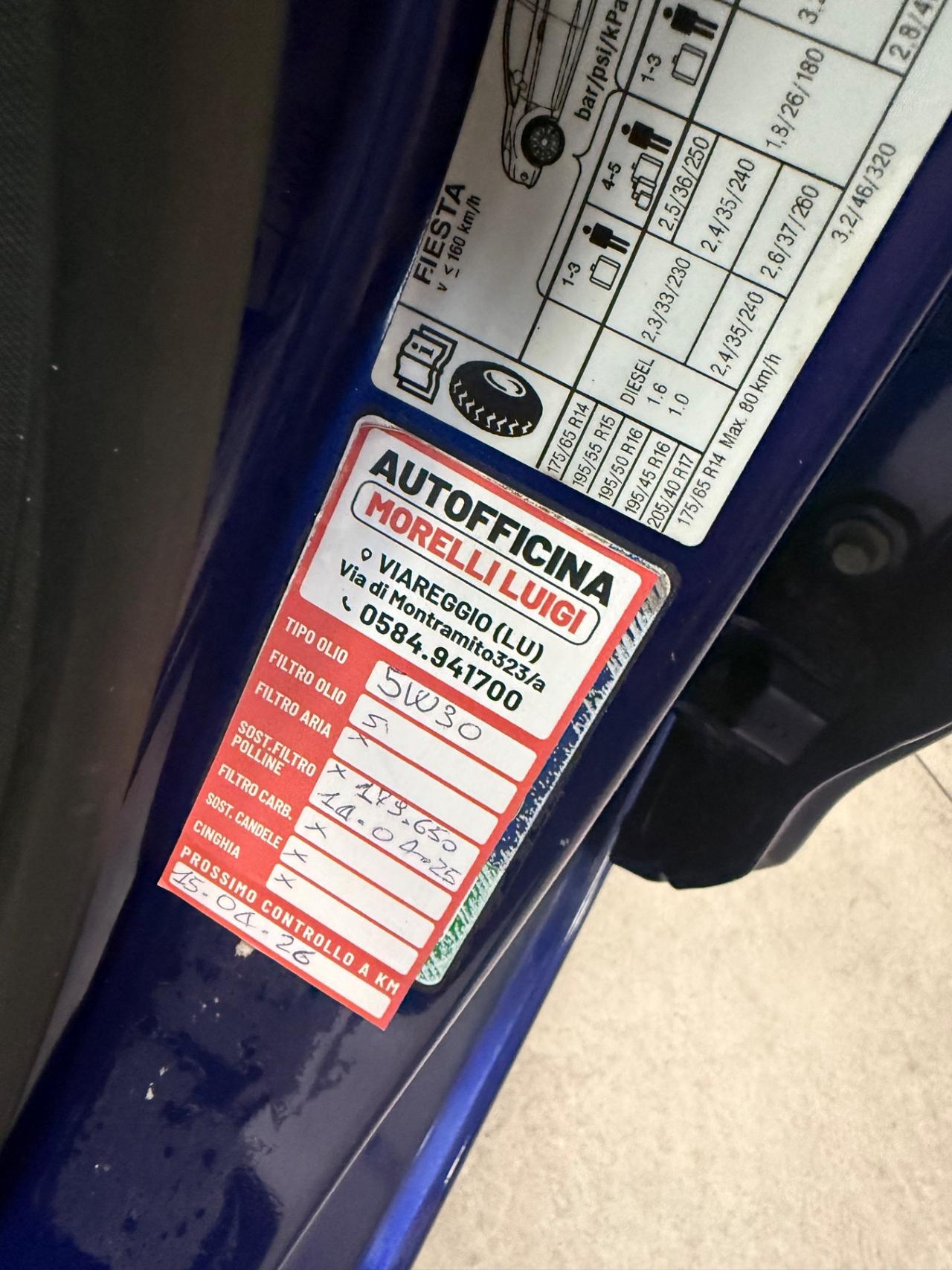 Ford Fiesta 1.5 TDCi 75CV 5P. Titanium Ok Neopatentati