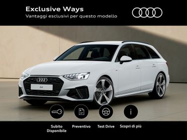 Audi A4 avant 35 2.0 tdi mhev s line edition 163cv s-tronic