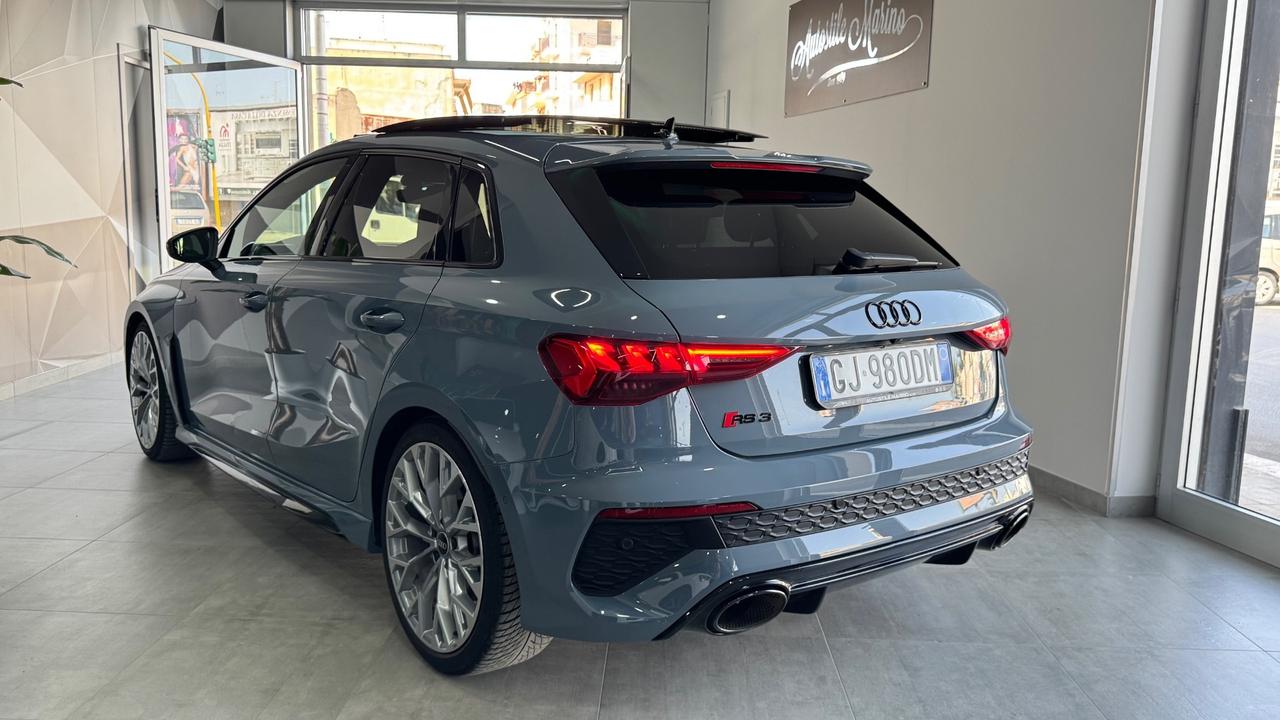 Audi RS3 SPB TFSI quattro S tronic-2022 *UFFICIALE ITALIANA *