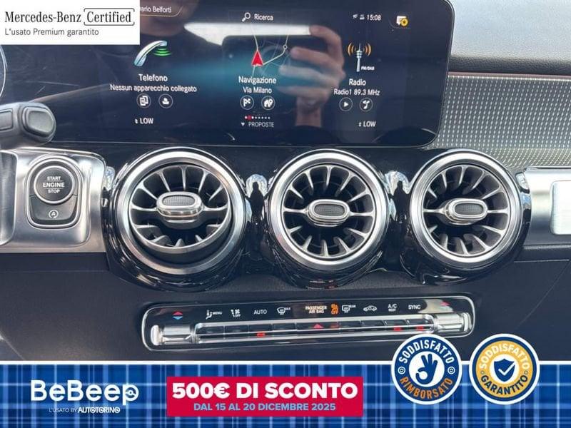 Mercedes-Benz Classe GLB GLB 200 D SPORT PLUS 4MATIC AUTO