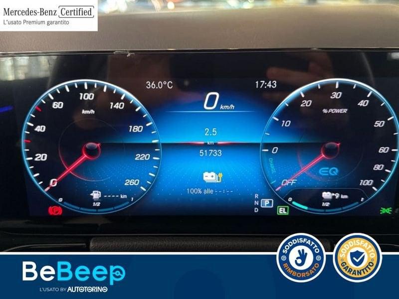Mercedes-Benz GLA 250 E PHEV (EQ-POWER) SPORT PLUS AUTO