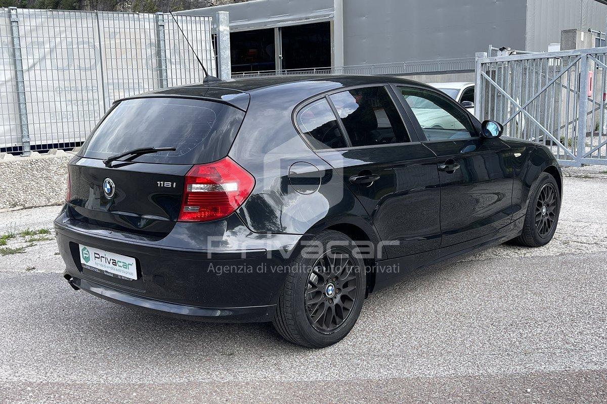 BMW 118i cat 5 porte Attiva