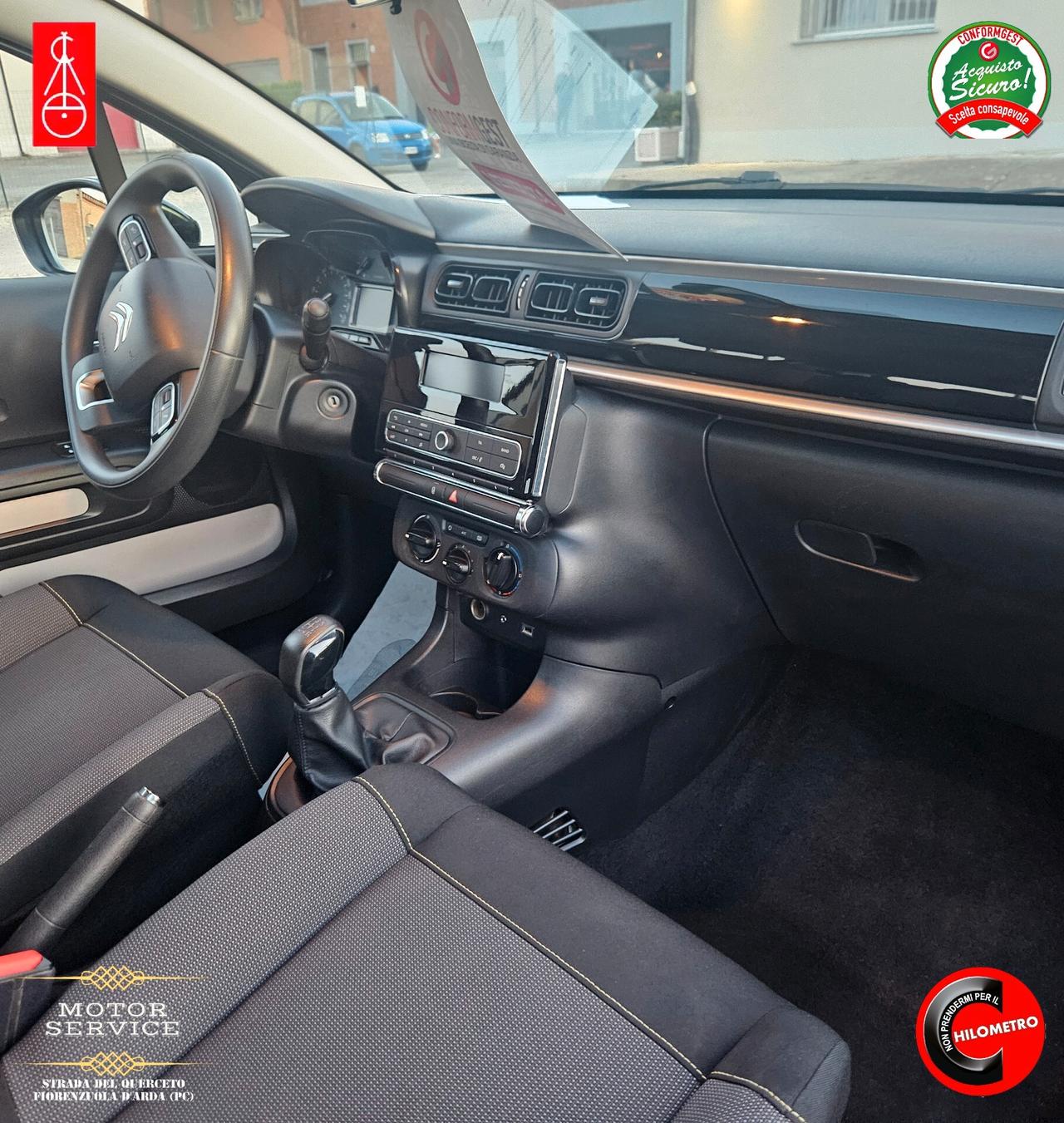 Citroen C3 1.2 benzina da 79€ al mese