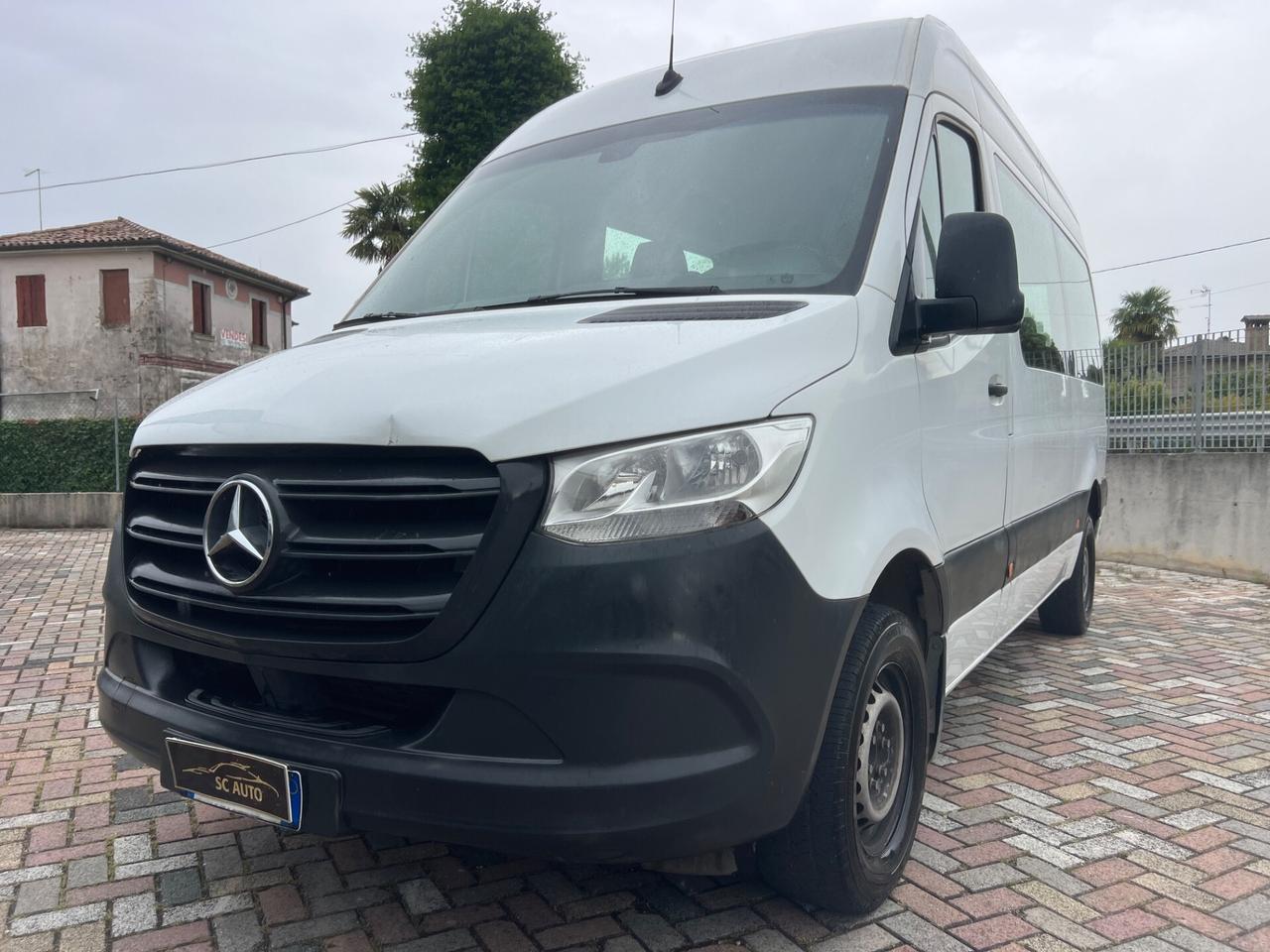 Mercedes-benz Sprinter K37/35 319 CDI 9 Posti Tetto Alto 7 P. Medio