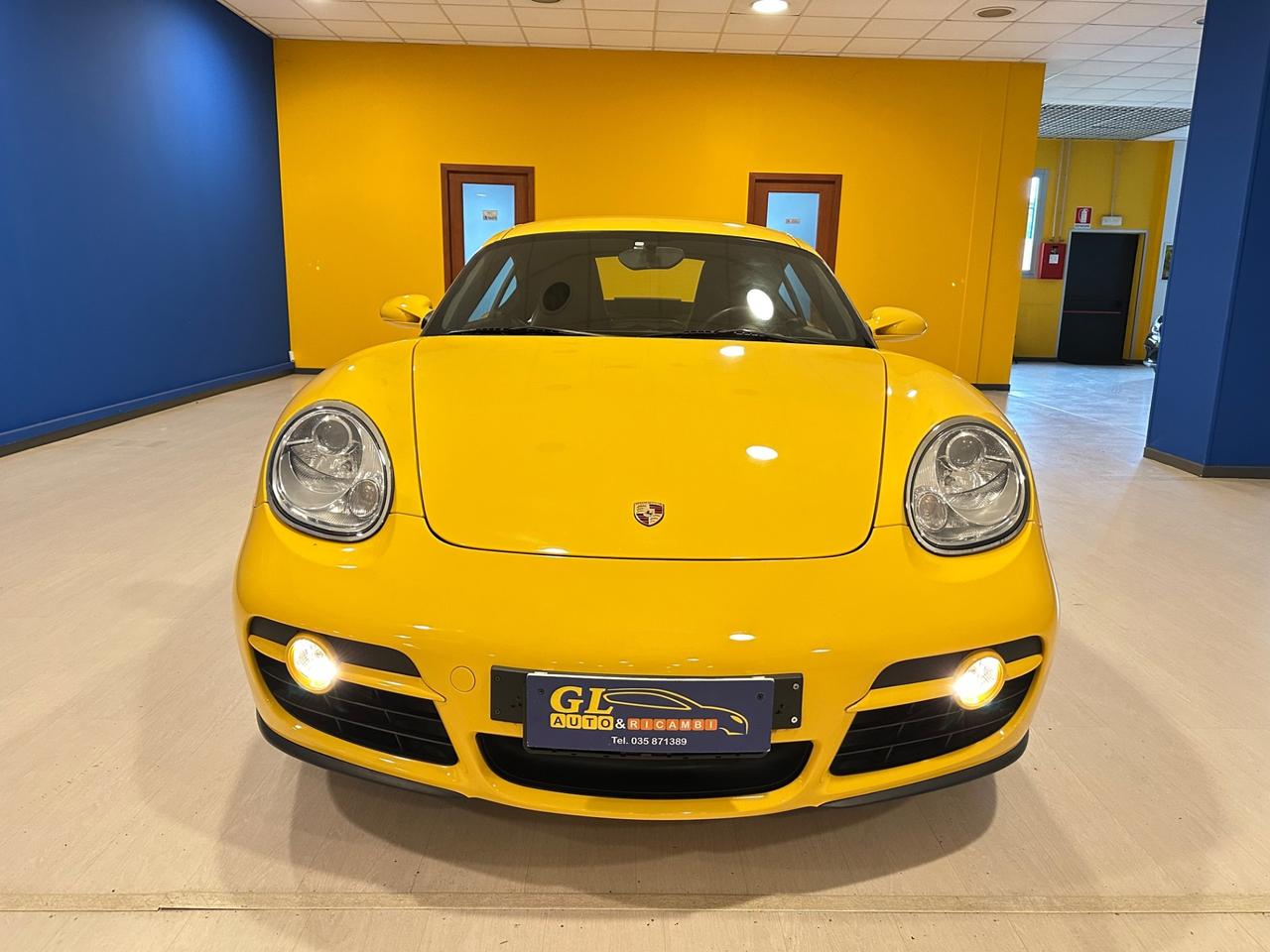 Porsche Cayman 2.7 DA 245C V**SPEED YELLOW**MANUALE*BOOK SERVICE*