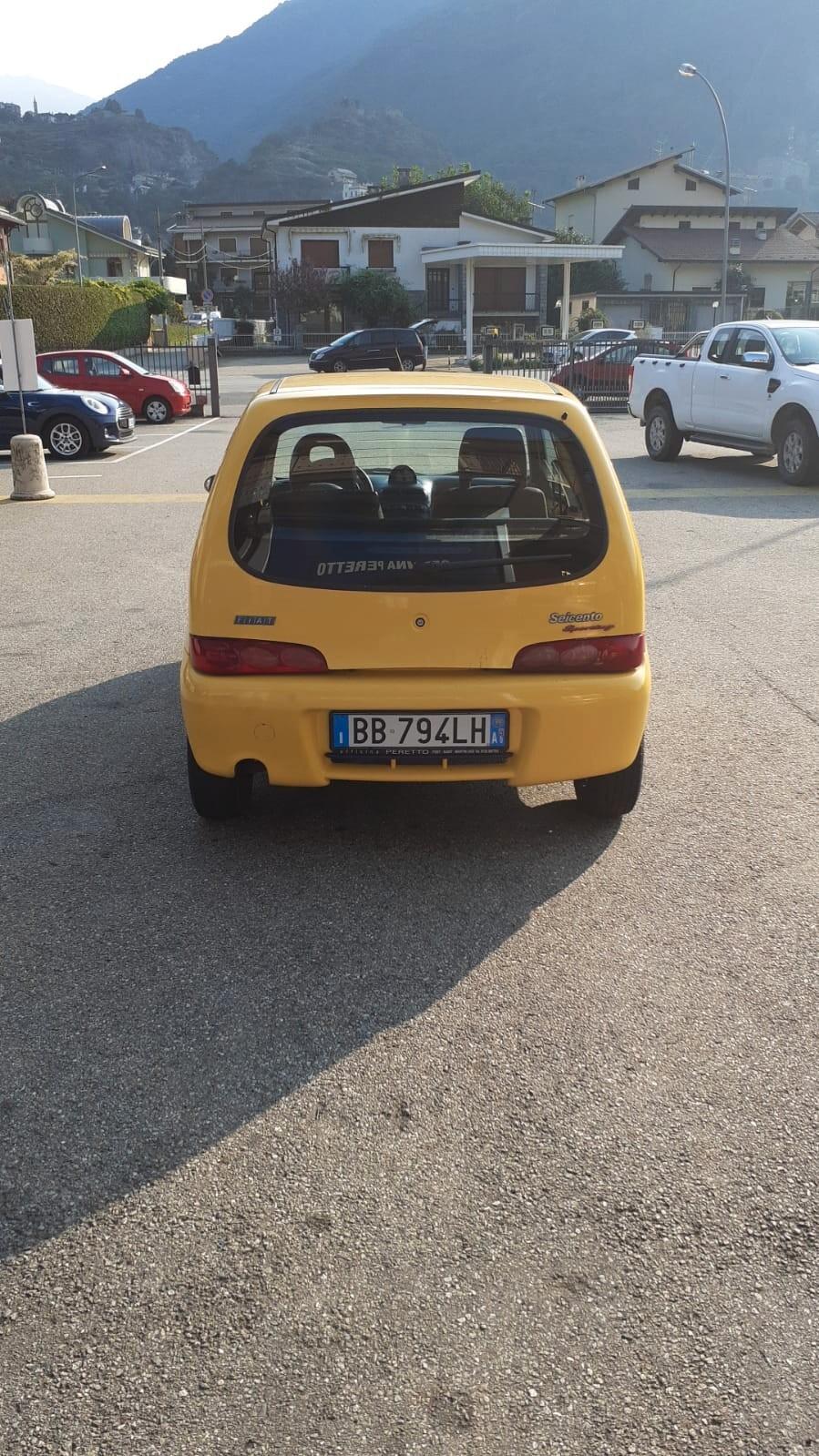 Fiat Seicento 1.1i cat Sporting