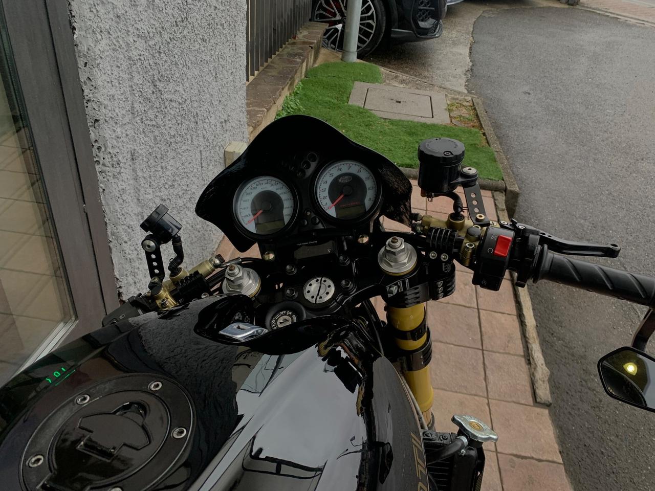 Ducati Monster S4R PARAFANGO CARBONIO PEDANE SPORTIVE