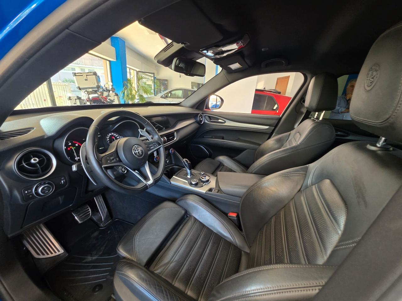 Alfa Romeo Stelvio 2.2 210cv Q4 blu misano 2018 FINANZIABILE