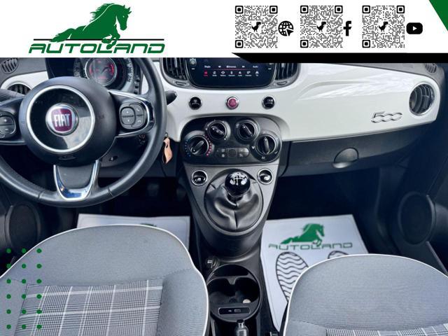 FIAT 500 1.2 Lounge 69Cv Adatta Neo Patentati