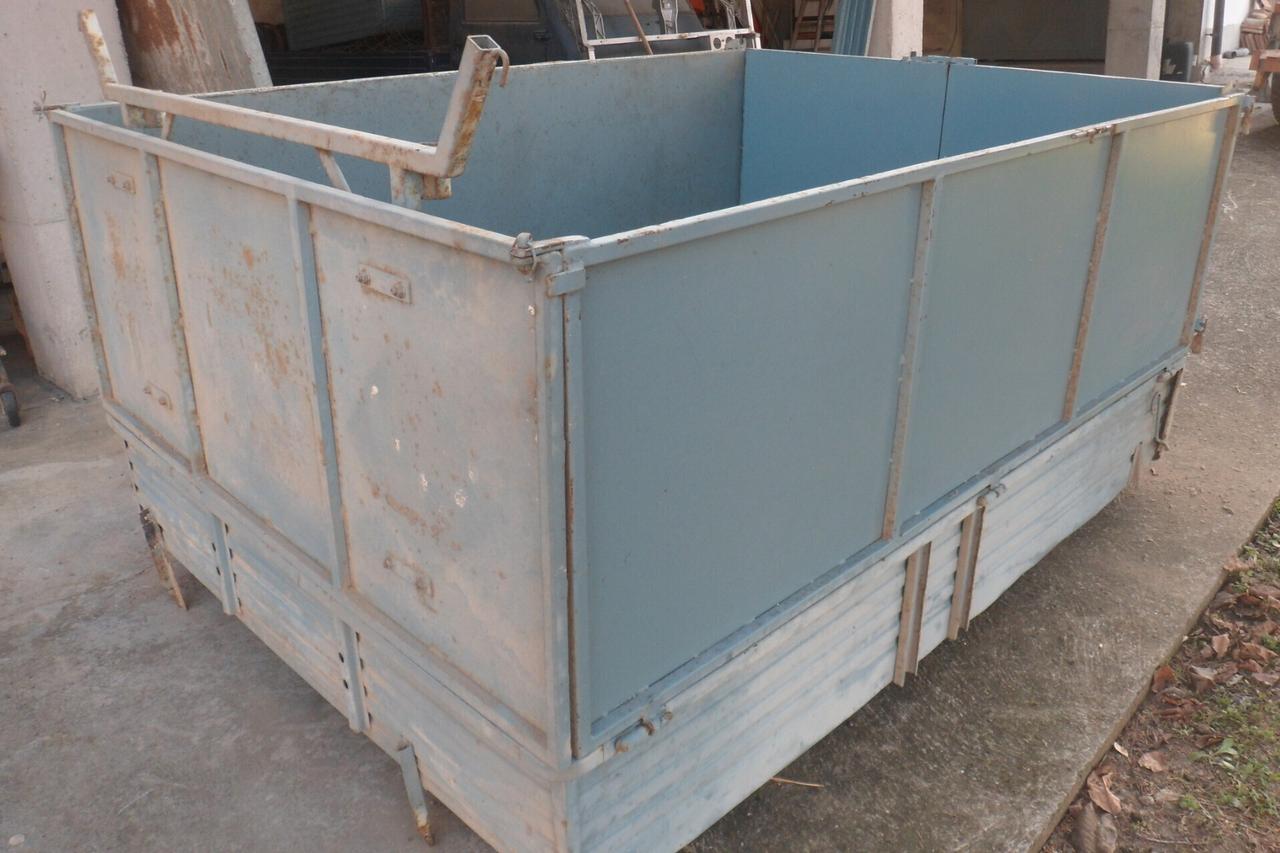 Piaggio Ape car p2/p3 solo cassone ribaltabile con soprasponde