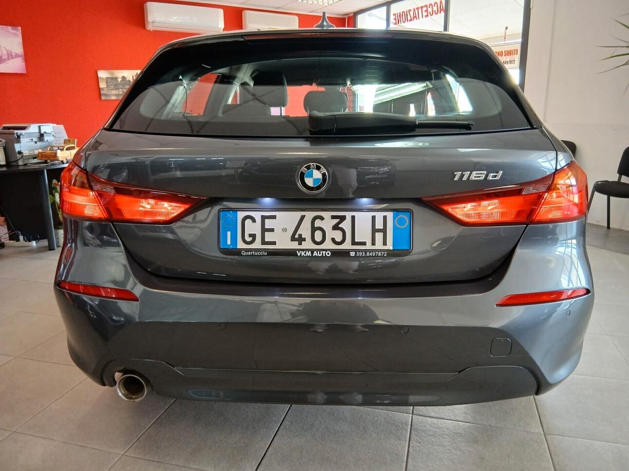 Bmw SERIE1 - 116D 1.6 DIESEL 116CV GARANTITA