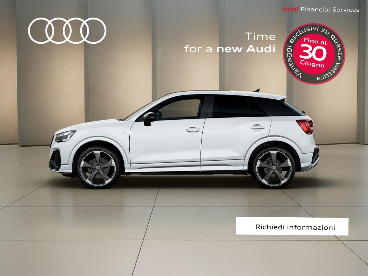Audi Q2 40 2.0 tfsi identity black quattro s-tronic