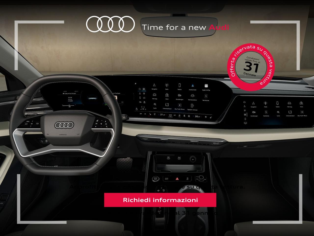 Audi A6 avant 2.0 tdi mhev + s line edition quattro 204cv s-tronic