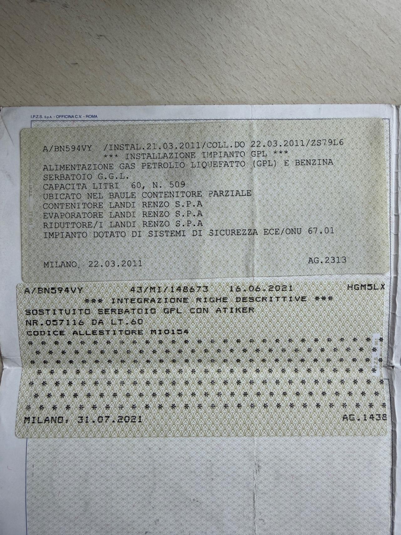 BMW 316i AUTOMATIC BENZINA-GPL 2031 NEOPATENTATI