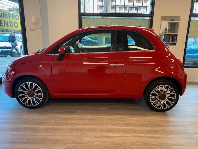 Fiat 500 1.0 Hybrid Red