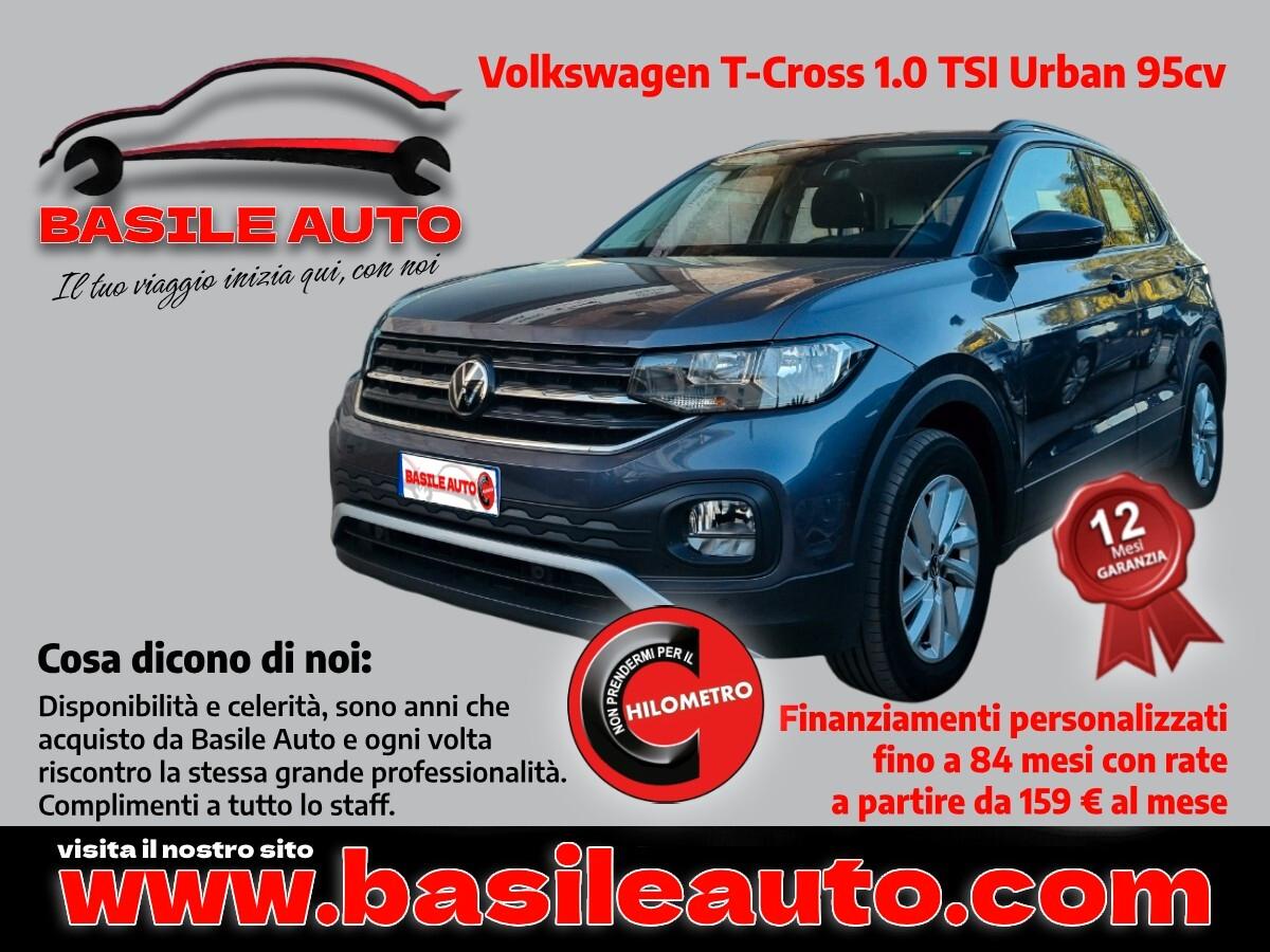 Volkswagen T-Cross 1.0 tsi Urban 95cv