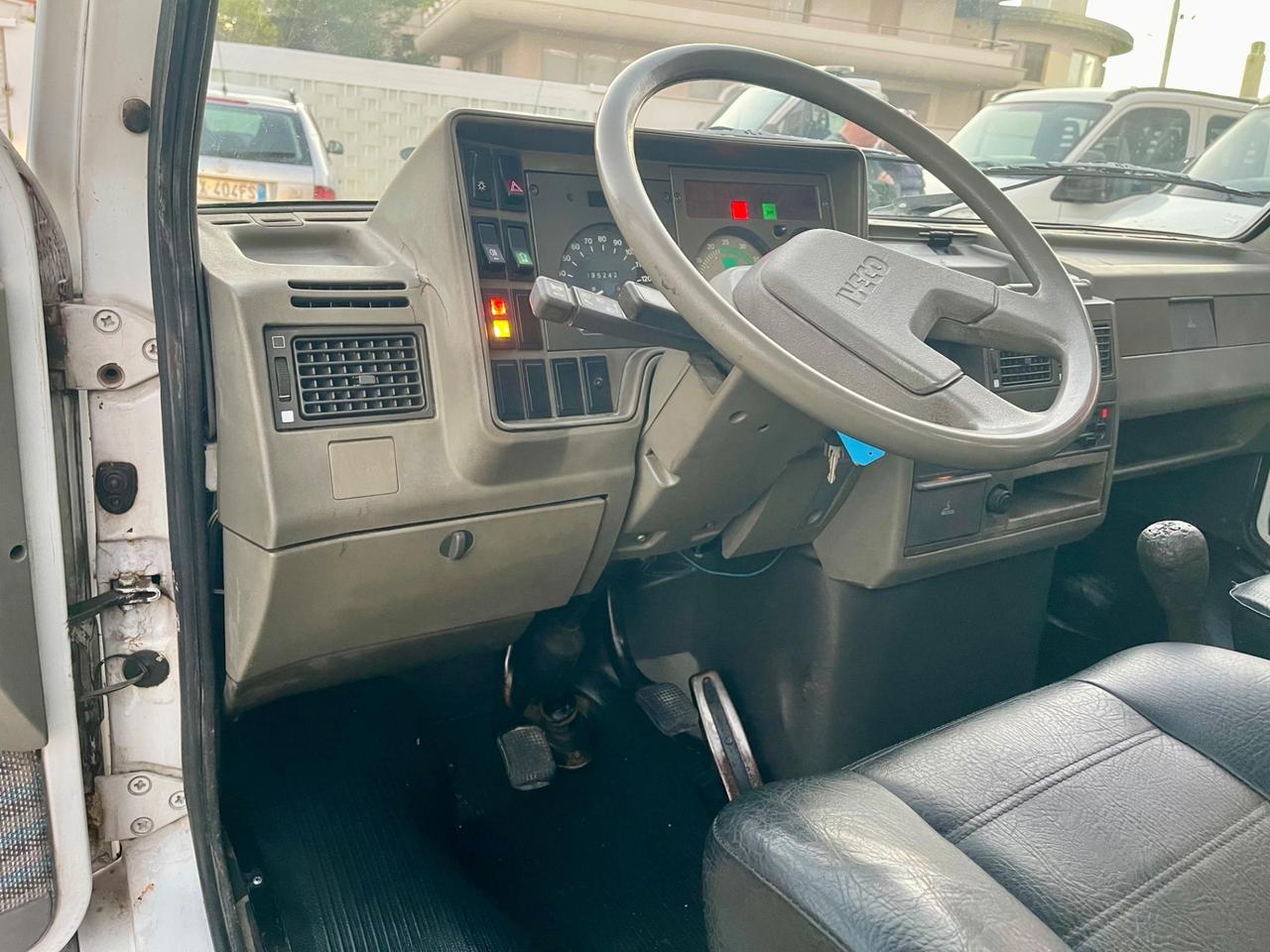 Iveco Daily 35.12 Cassone Ribaltabile e Grù Bonfiglioli