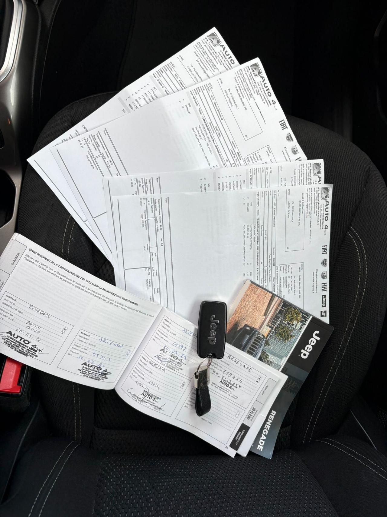 JEEP RENEGADE 1.6 MJT 130CV 2021 TUTTA TAGLIANDATA JEEP COMPRESA DISTRIBUZIONE