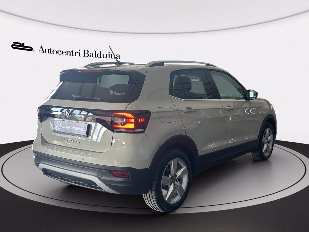 VOLKSWAGEN T-cross 1.0 tsi advanced 110cv del 2022