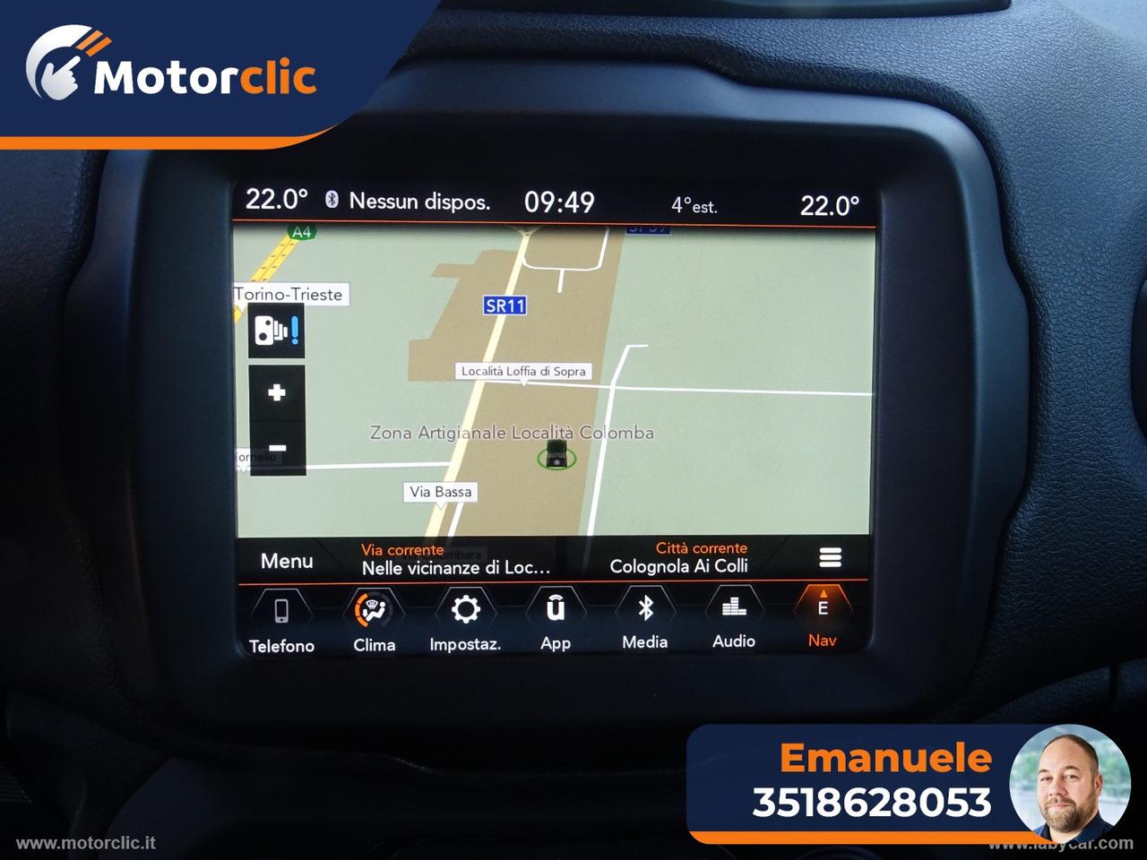 JEEP Renegade 2.0 Mjt 140 CV 4WD AD. Limited