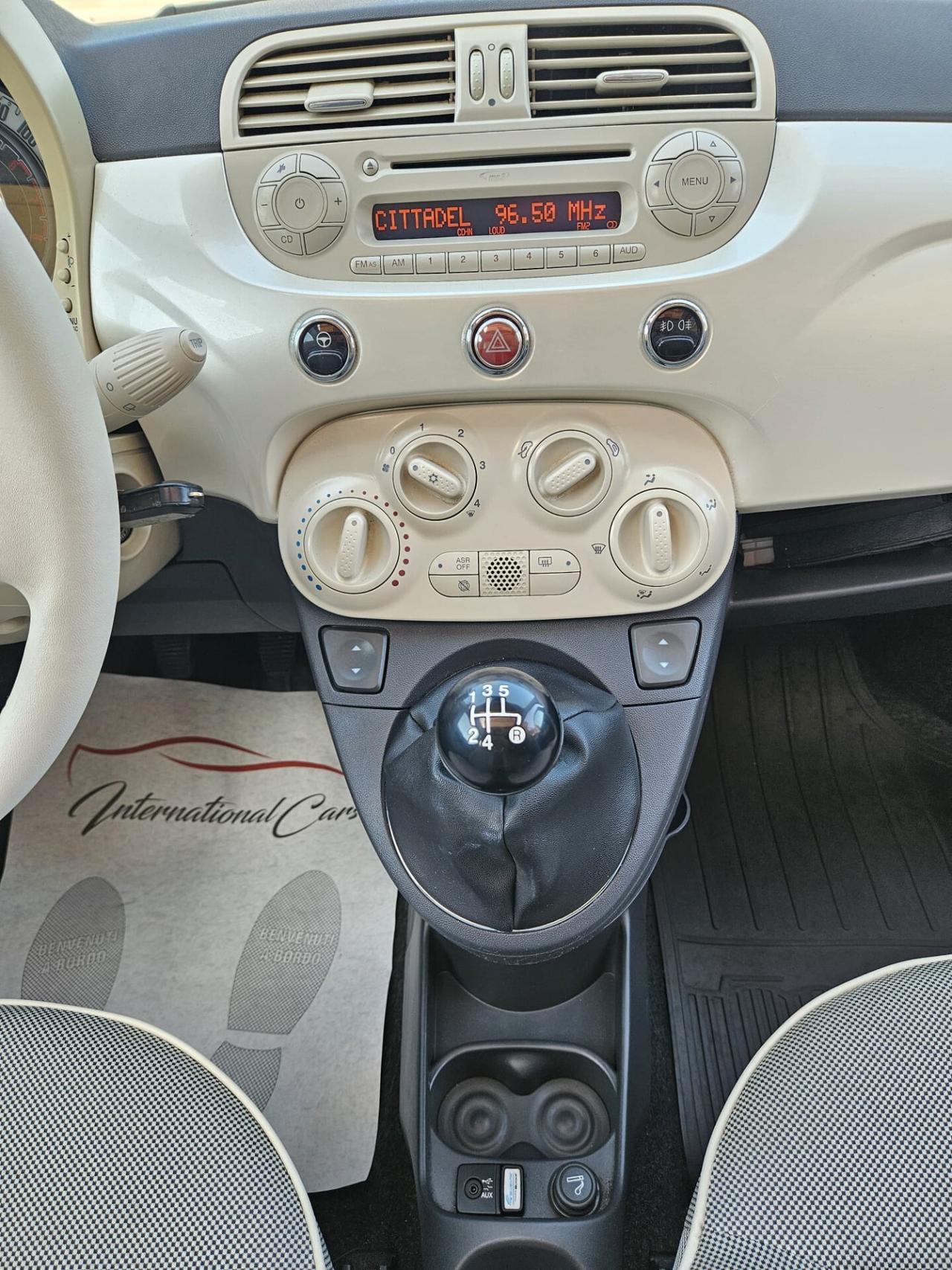Fiat 500 1.2 Lounge 69cv TETTO APRIBILE UNIPRO