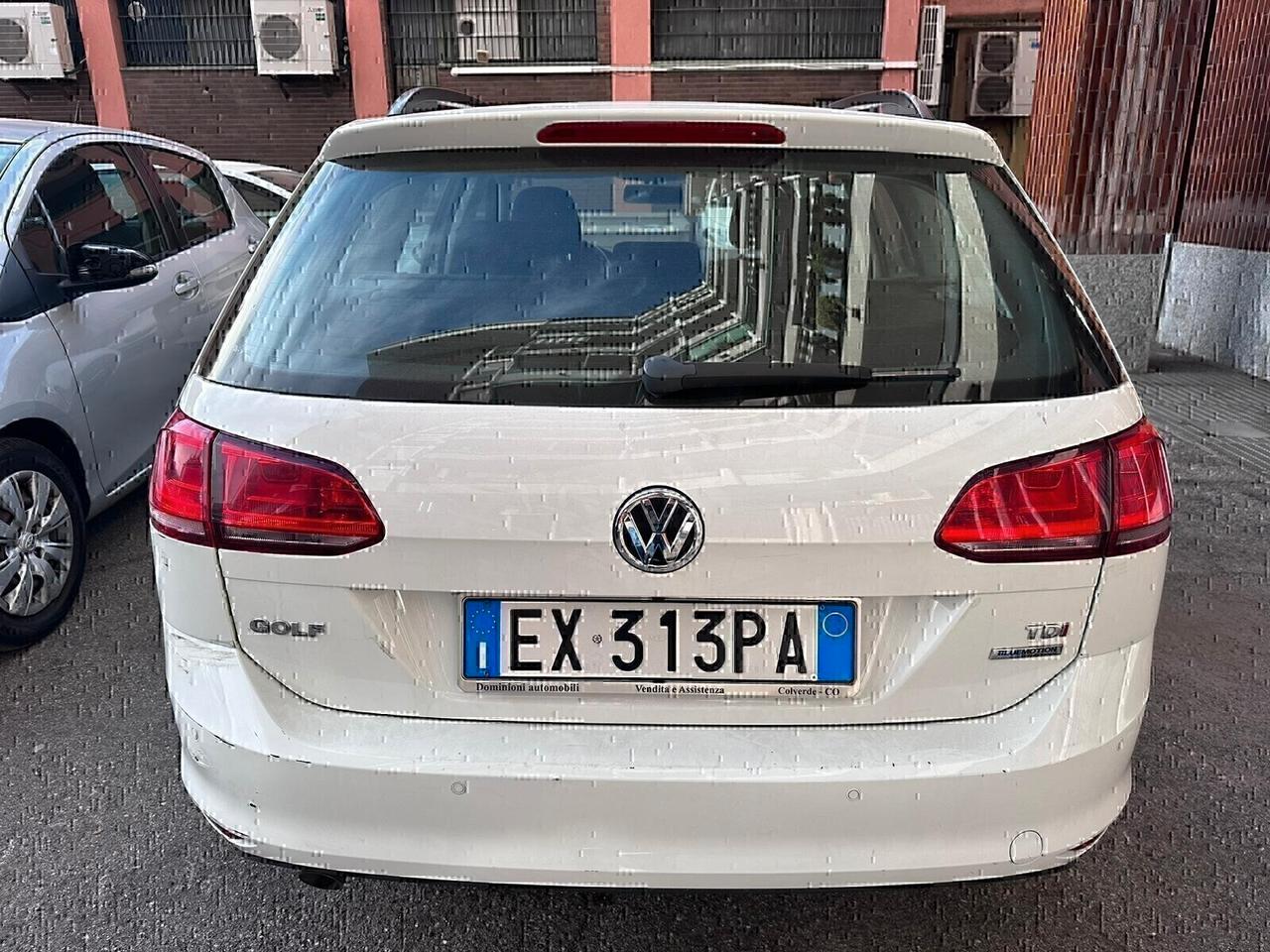 Volkswagen Golf Variant 1.6 TDI 105 CV Highline BlueMotion LIBRETTO TAGLIANDI VW