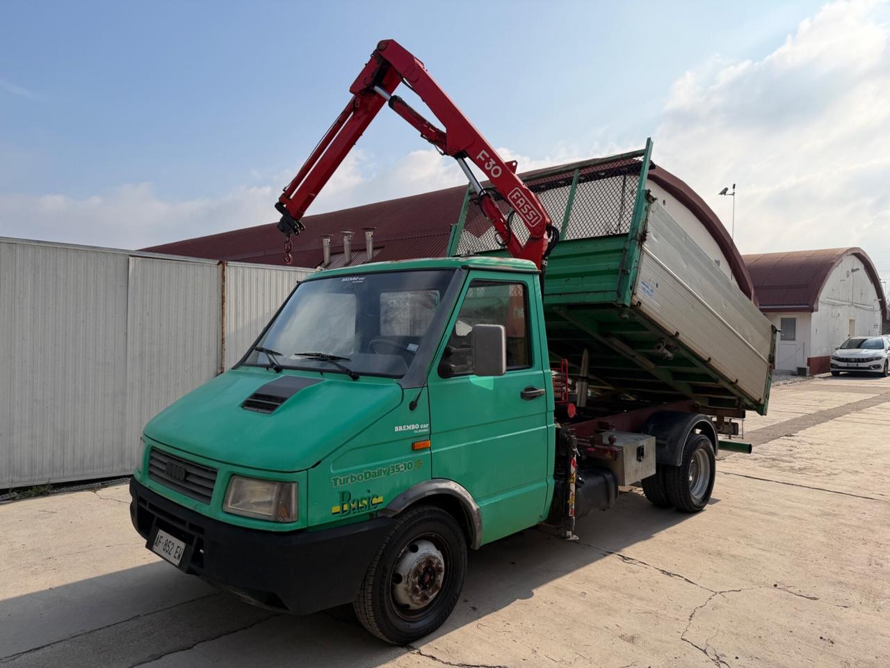 Iveco Daily 35C10 Ribaltabile e Gru 2.5 Turbo D