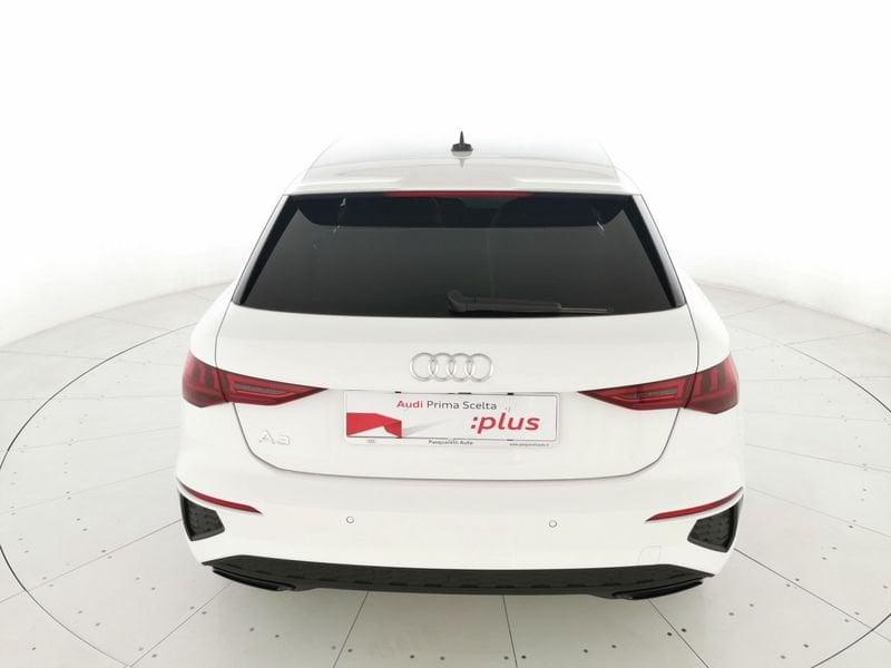 Audi A3 NUOVA SPORTBACK Sportback 40 1.4 tfsi e Identity Black s-tronic