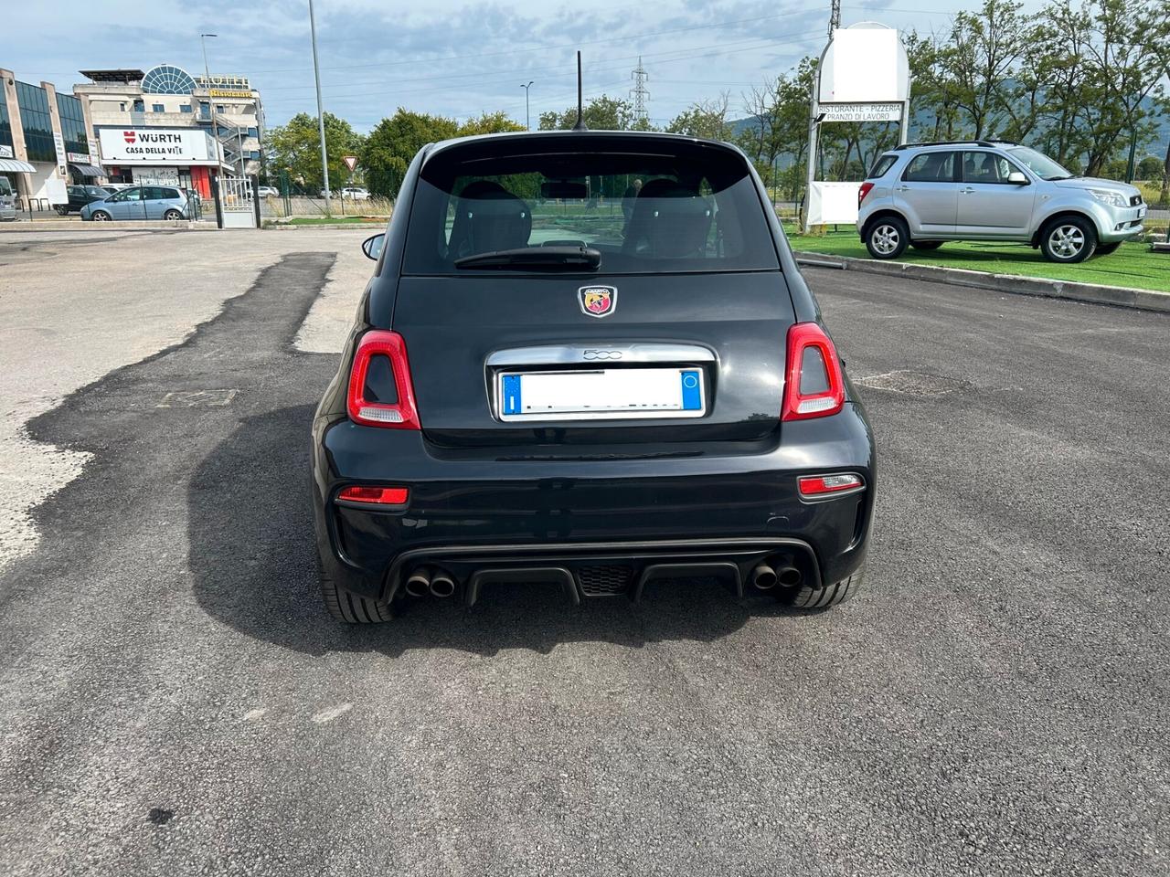 Abarth 595 1.4 Turbo pelle nera tutta tagliandata Cambio manuale!! Unico Proprietario!!