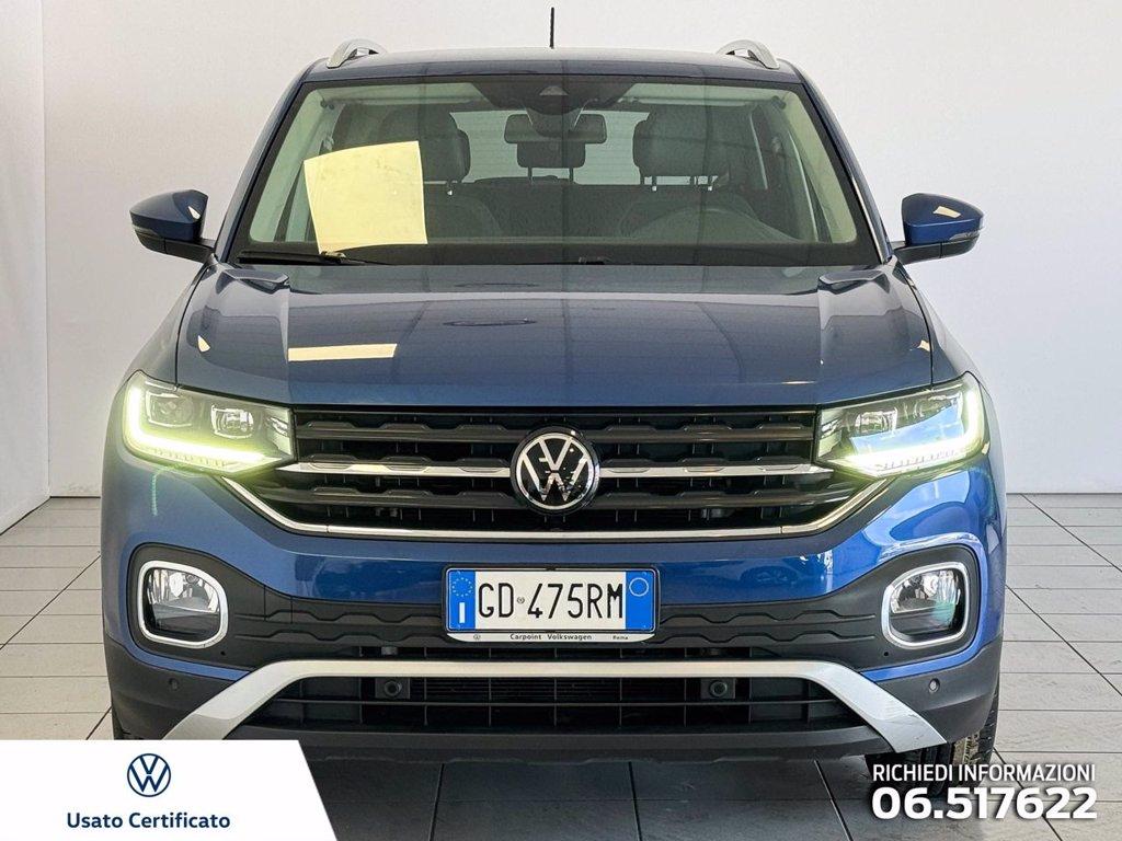 VOLKSWAGEN T-cross 1.0 tsi advanced 110cv del 2021