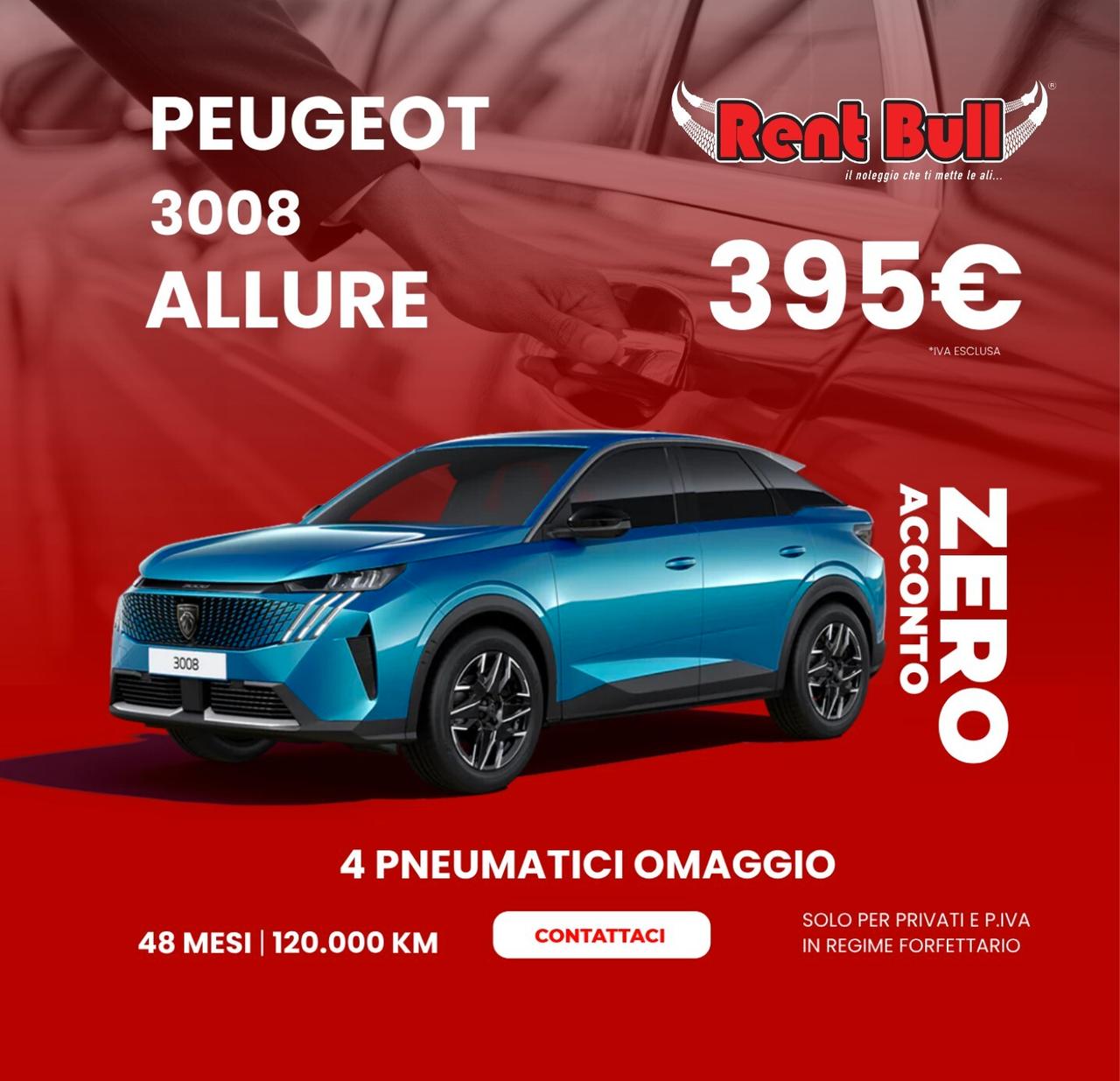 NOLEGGIO A LUNGO TERMINE PEUGEOT 3008