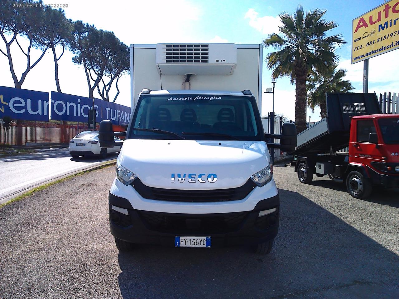 Iveco Daily 72C18 3000 180CV E6 FRIGO+PEDANA 5.20M 10 PEDANE