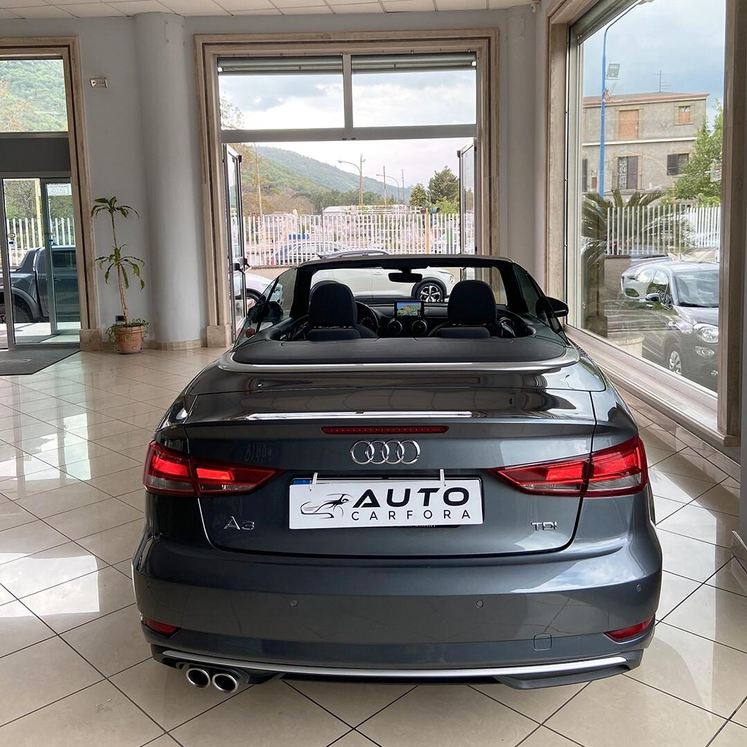 Audi A3 Cabrio 2.0 TDI 150 cv S tronic Sport