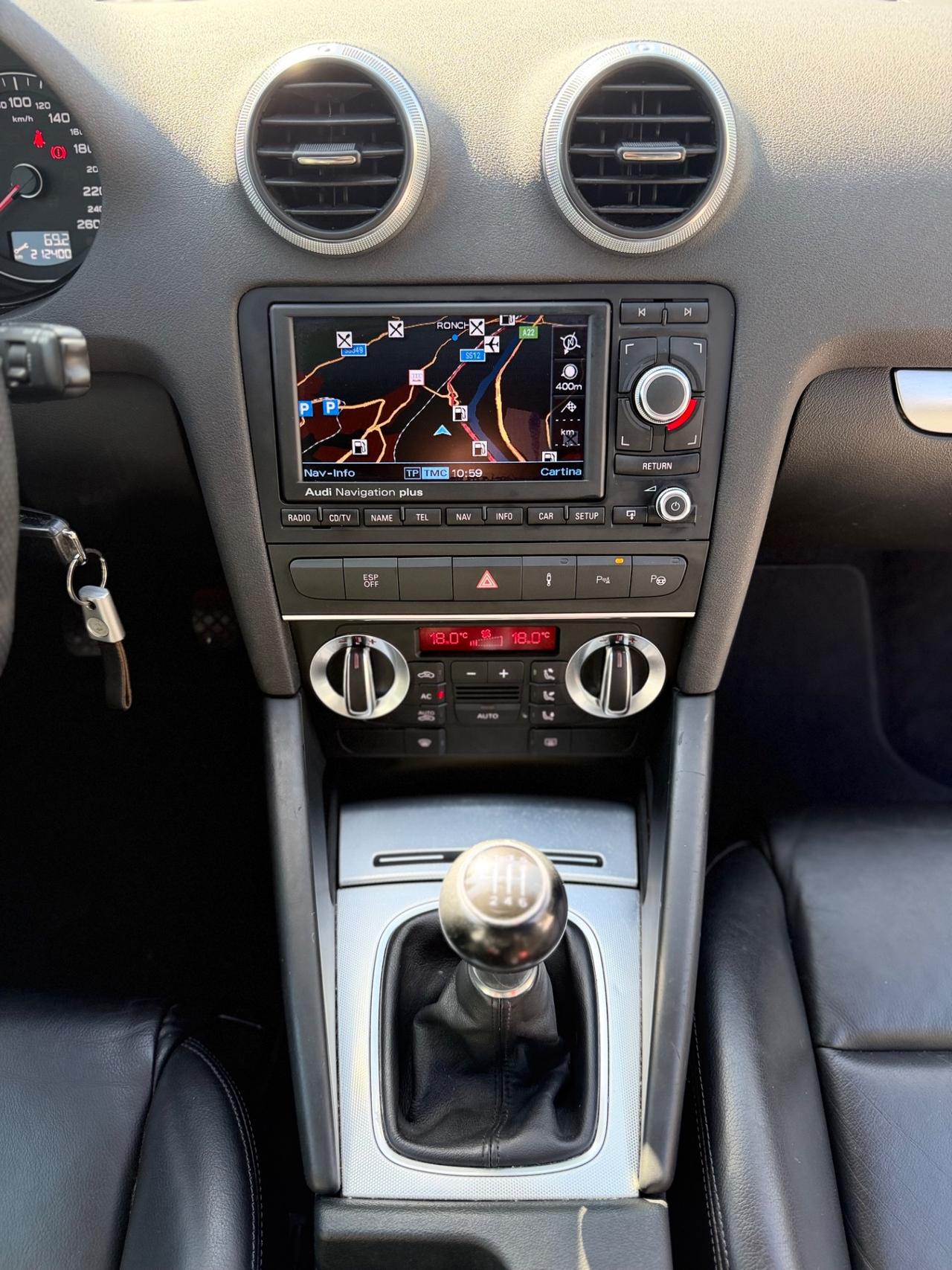 Audi A3 SPB 2.0 TDI 140cv OK NEOPATENTATI