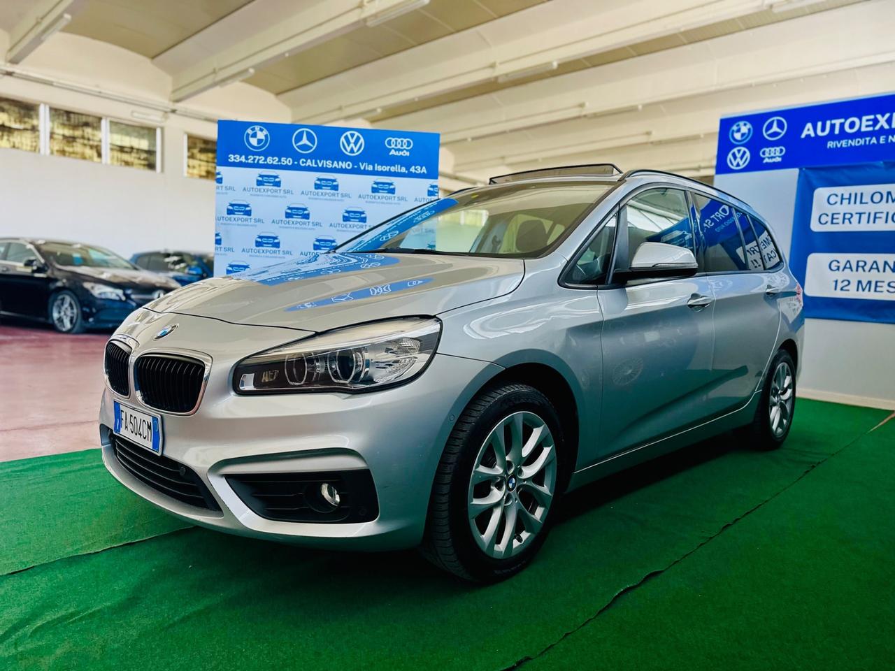 BmwSerie2Gran Tourer 218d/7posti/automatic/euro6