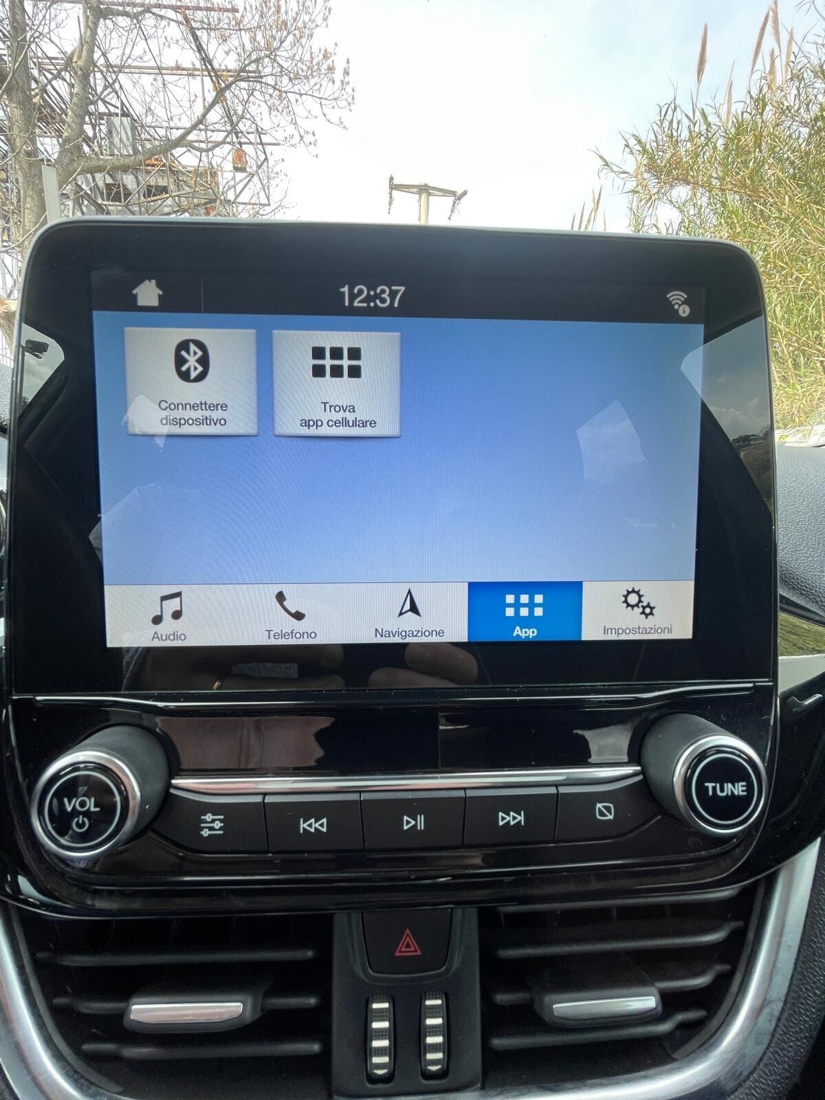 Ford Fiesta 1.5 TDCI 86cvTITANIUM CERCHI APPLE CAR PLAY LED MULTIFUNZIONE BLUETOOTH PDC ZEUS