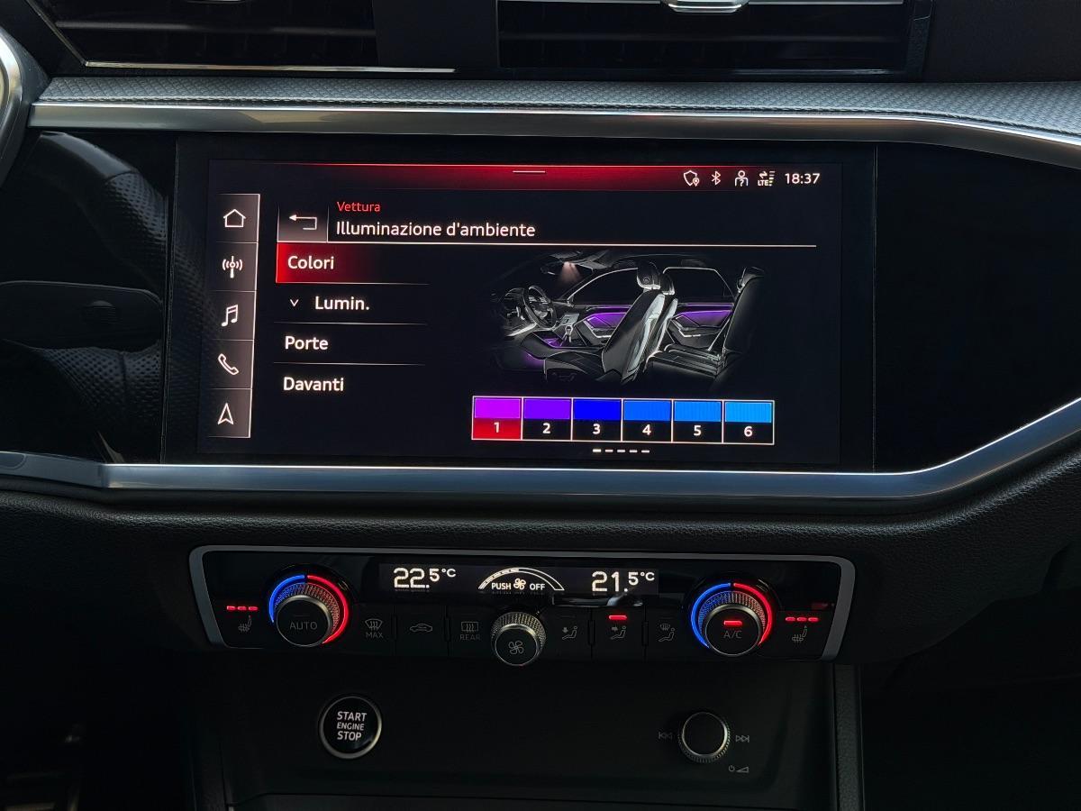 Audi Q3 Sportback 35TDI Quattro S-line Identity Black 150CV