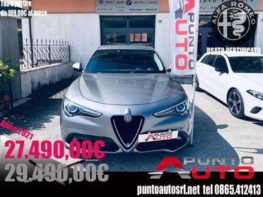 Alfa Romeo Stelvio 2.2 190CV Q4 PELLE-TELECAMERA-R