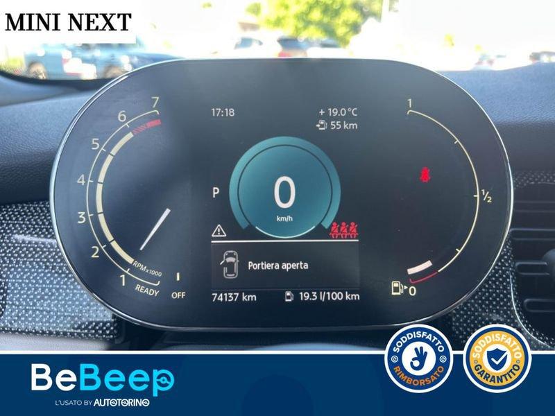 MINI Mini 5 porte MINI 5P 1.5 COOPER YOURS AUTO