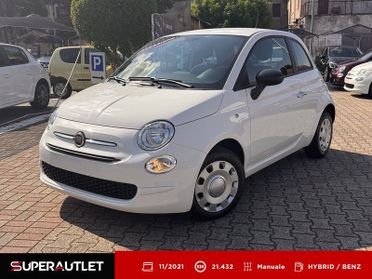 FIAT 500 1.0 FireFly Hybrid 70cv Cult