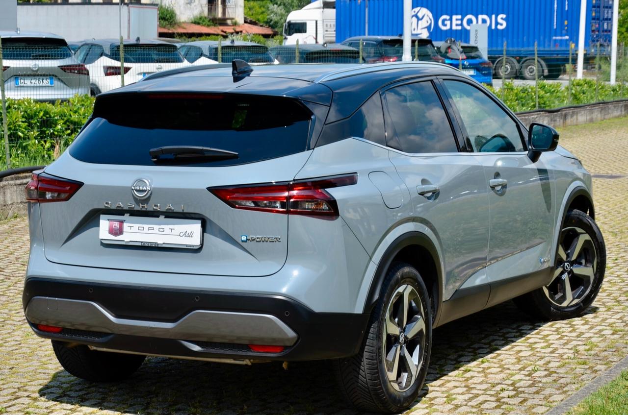 NISSAN QASHQAI 1.5 E-POWER N-CONNECTA 2wd 158cv AUTO, PREZZO PIU' IVA, UNICOPROPRIETARIO, GARANZIA NISSAN 5/2027, UFF ITALIANA, HIGH BEAM, RETRO 360°, PERMUTE
