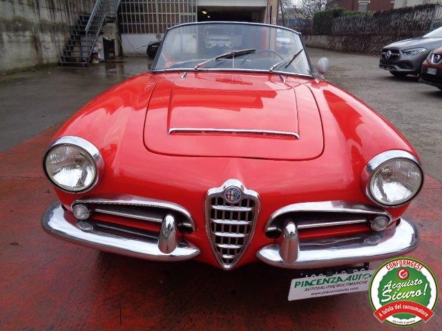 ALFA ROMEO Giulia 1600 SPIDER.HARD TOP..TARGHE ORIGINALI