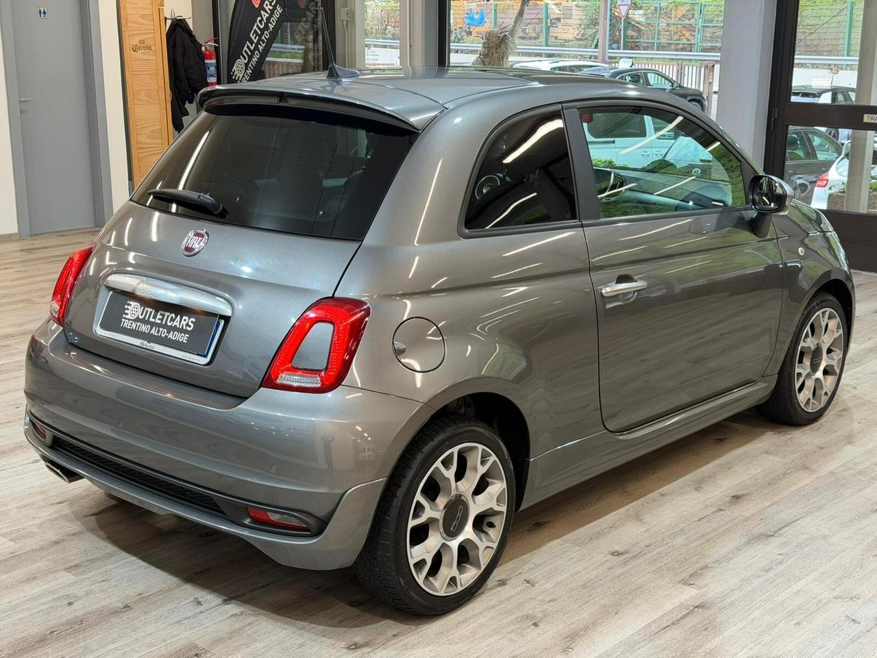 FIAT 500 S SPORT 1.2 69cv ROCKSTAR 110.000km 2019