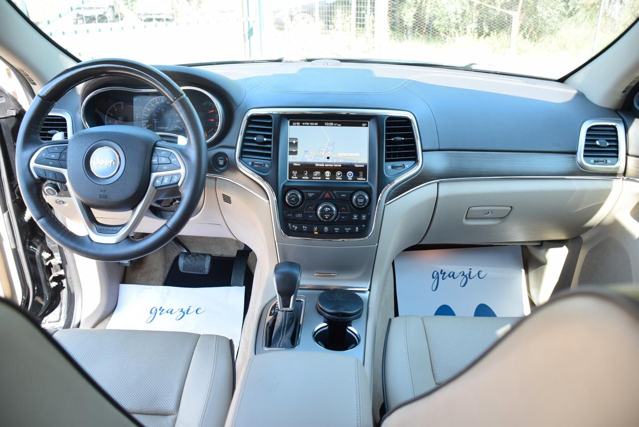 Jeep Grand Cherokee 3.0 V6 250CV MJT Overland TETTO 4X4 NAVI PELLE FULL