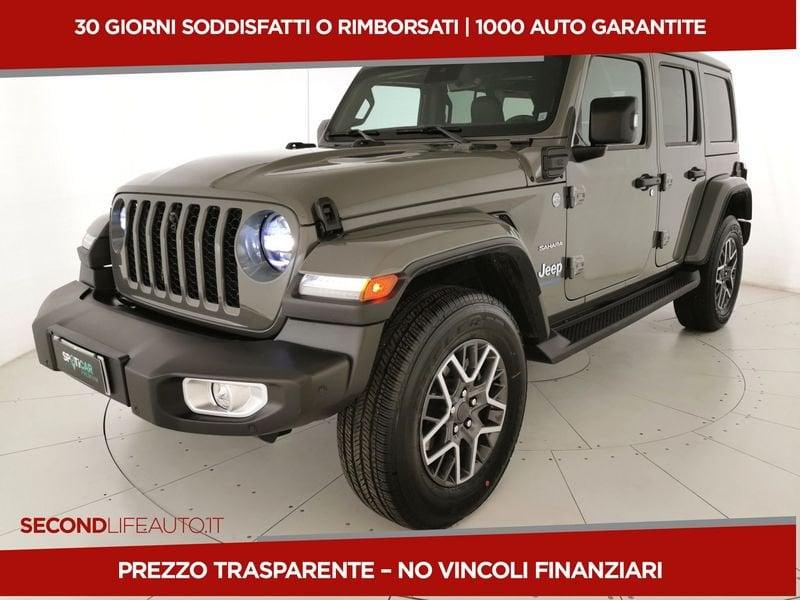 Jeep Wrangler IV Unlimited 4xe Unlimited 2.0 atx phev Sahara 4xe auto