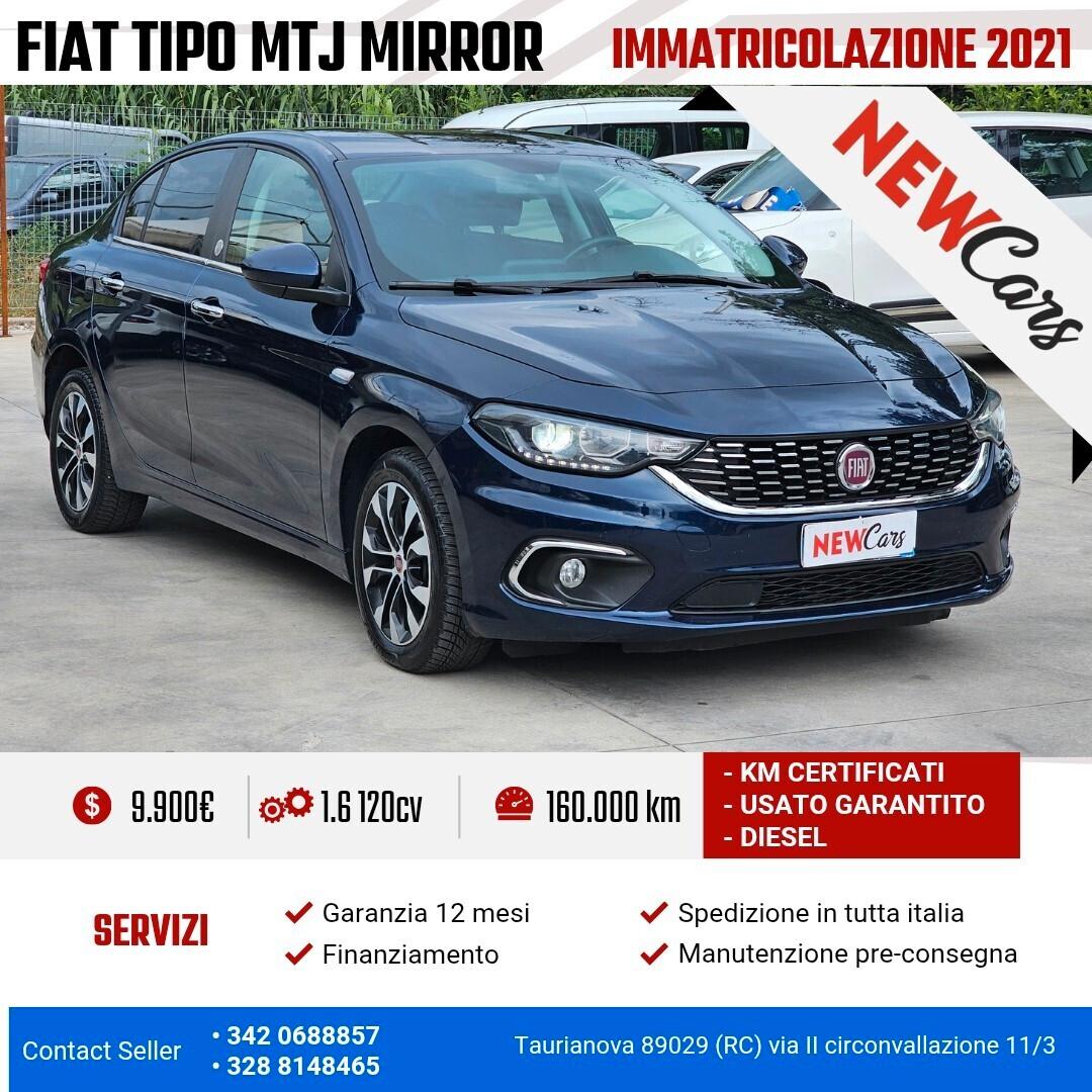 Fiat Tipo 1.6 Mjt S&S 5 porte Lounge