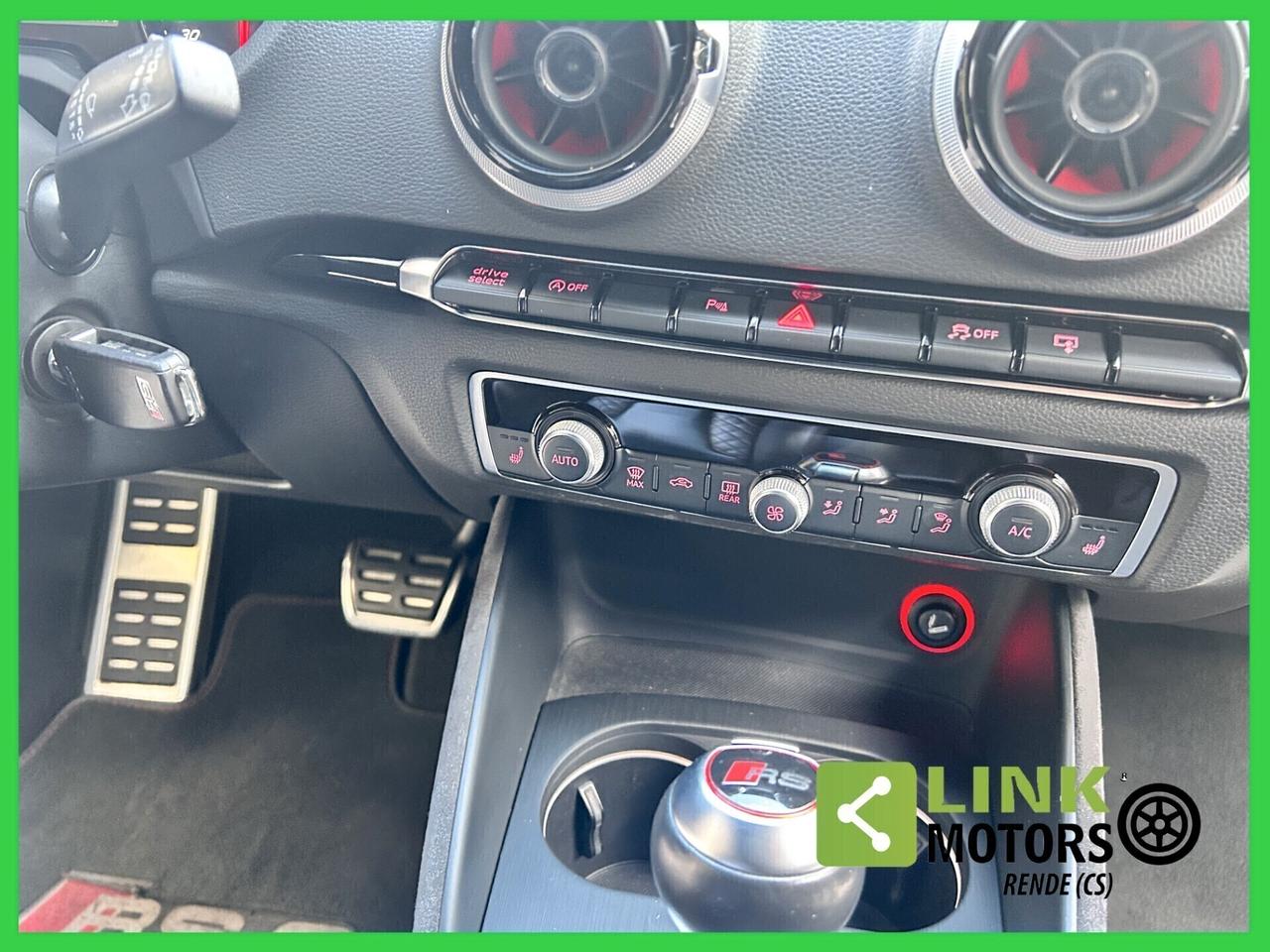 Audi RS 3 SPB 2.5 TFSI quattro 367cv S tronic S line 02/2016
