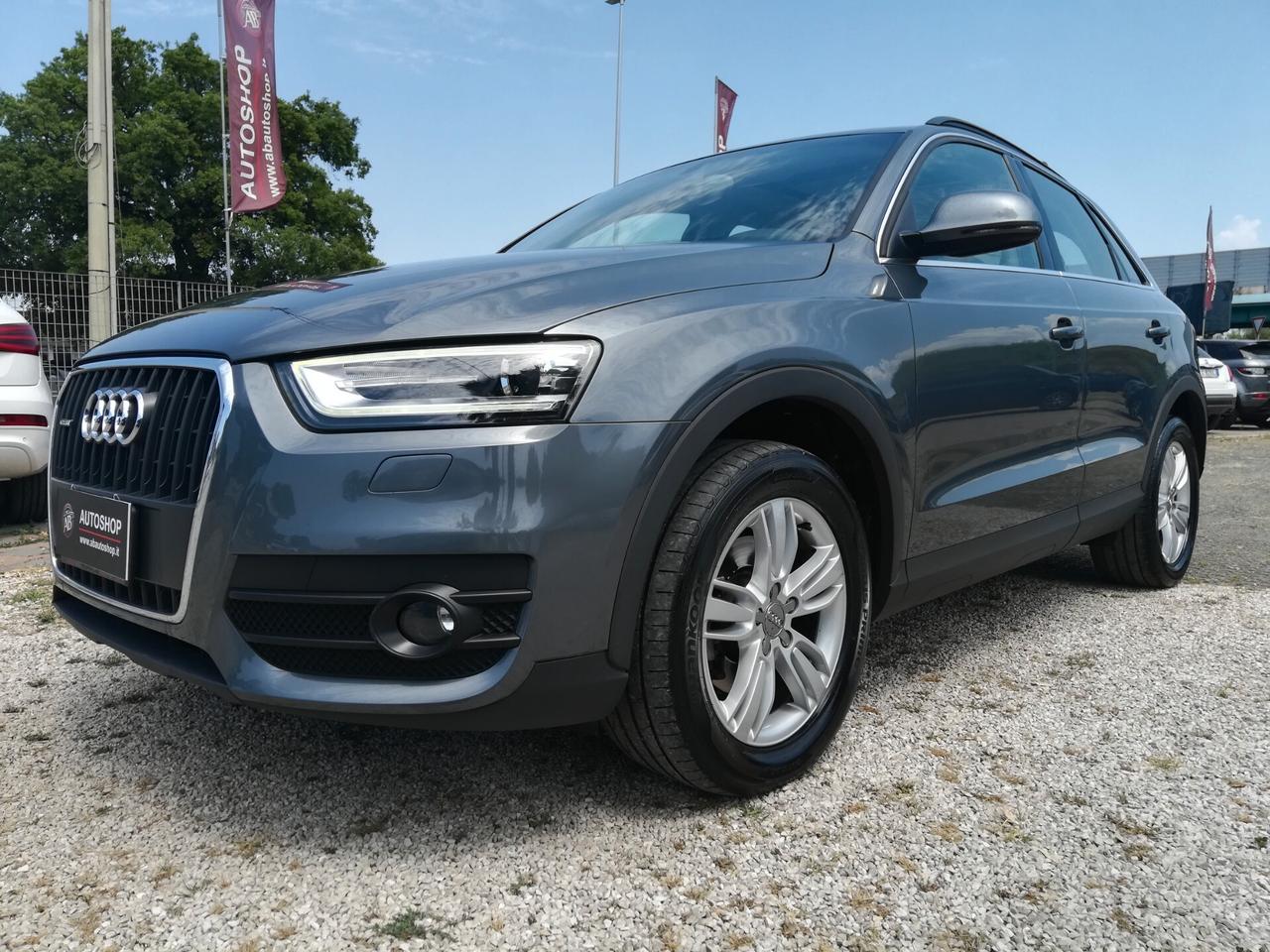 AUDI - Q3 - 2.0 TDI 177CV quattro S tronic - UNIPRO. - FINANZIABILE - PERMUTE
